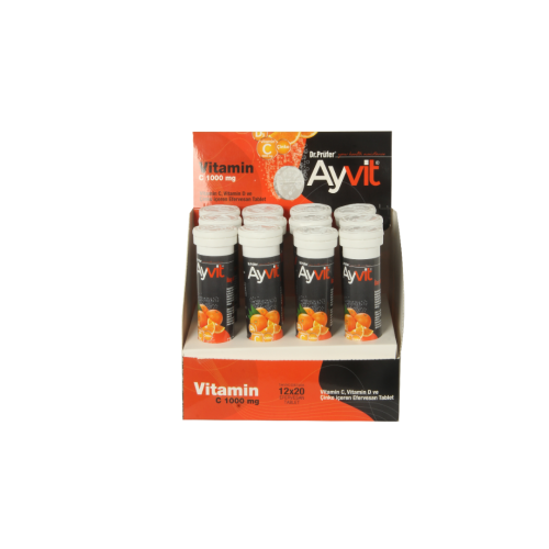 AYVİT VİTAMİN C 12x12