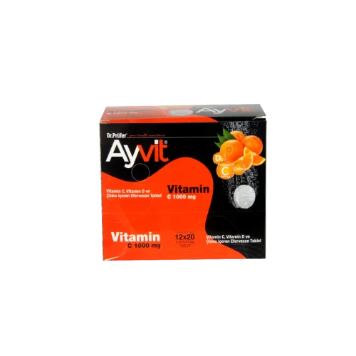 VİTAMİN C 1000MG 12 Lİ STANT