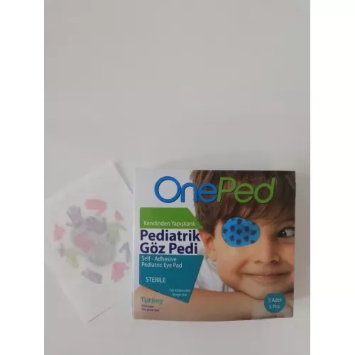 One Ped Steril Göz Pedi Çocuk 5 Adet	
